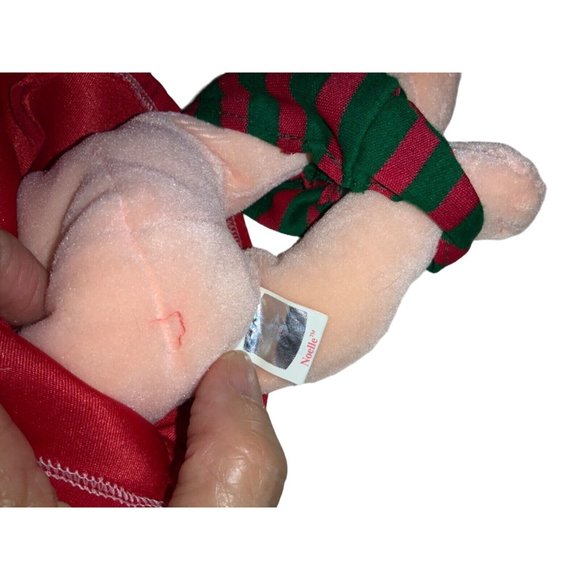 TY “Noelle” Beanie Kids Plush Toy Girl Christmas Tree w/ TAG - Picture 7 of 10